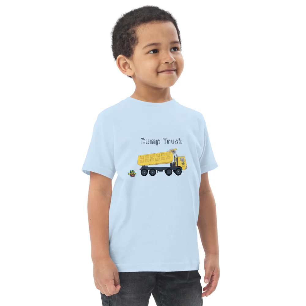 Dump Truck -Toddler jersey t-shirt - Image 18