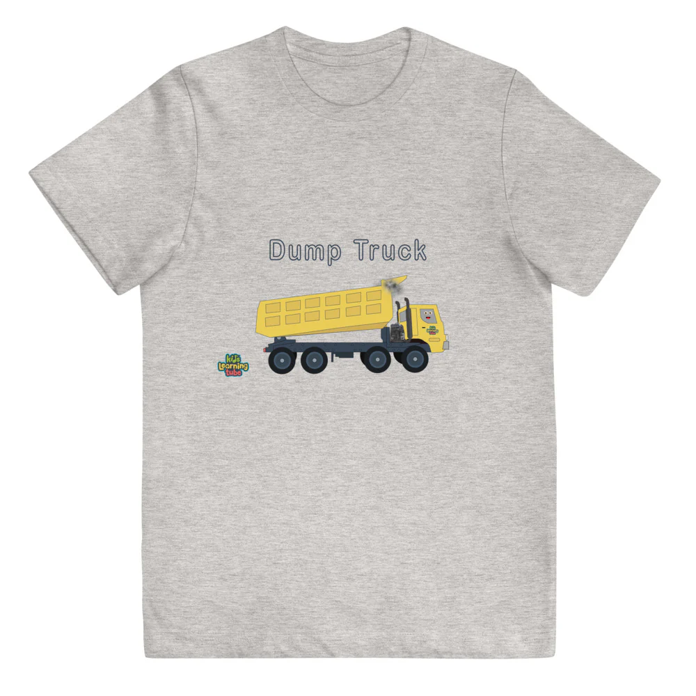 Dump Truck  - Youth jersey t-shirt - Image 5