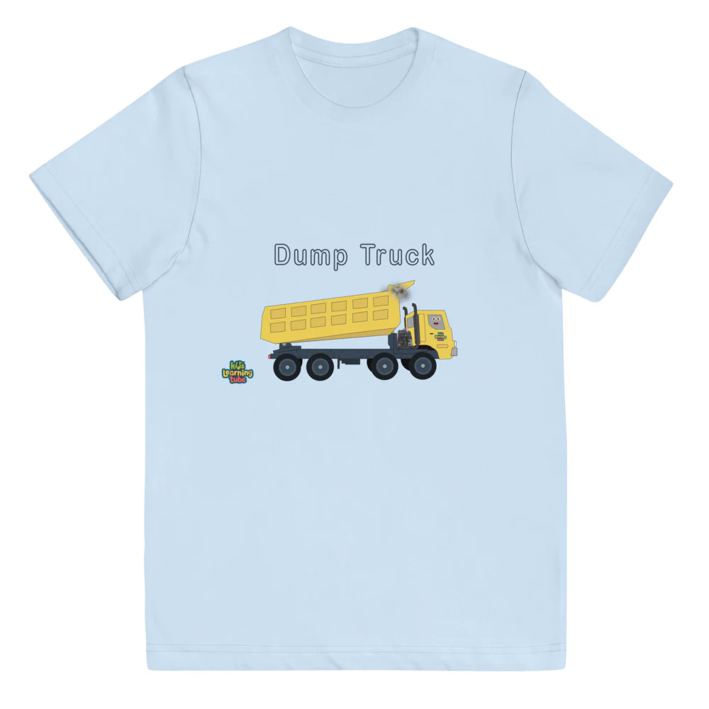 Dump Truck  - Youth jersey t-shirt - Image 6