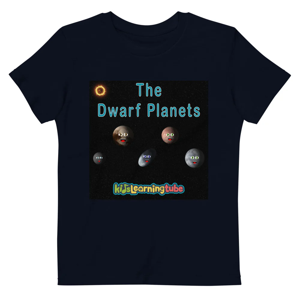 Dwarf Planets - Organic cotton kids t-shirt - Image 2