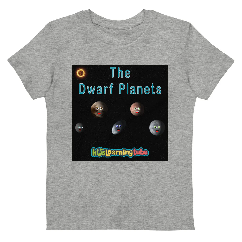 Dwarf Planets - Organic cotton kids t-shirt - Image 4