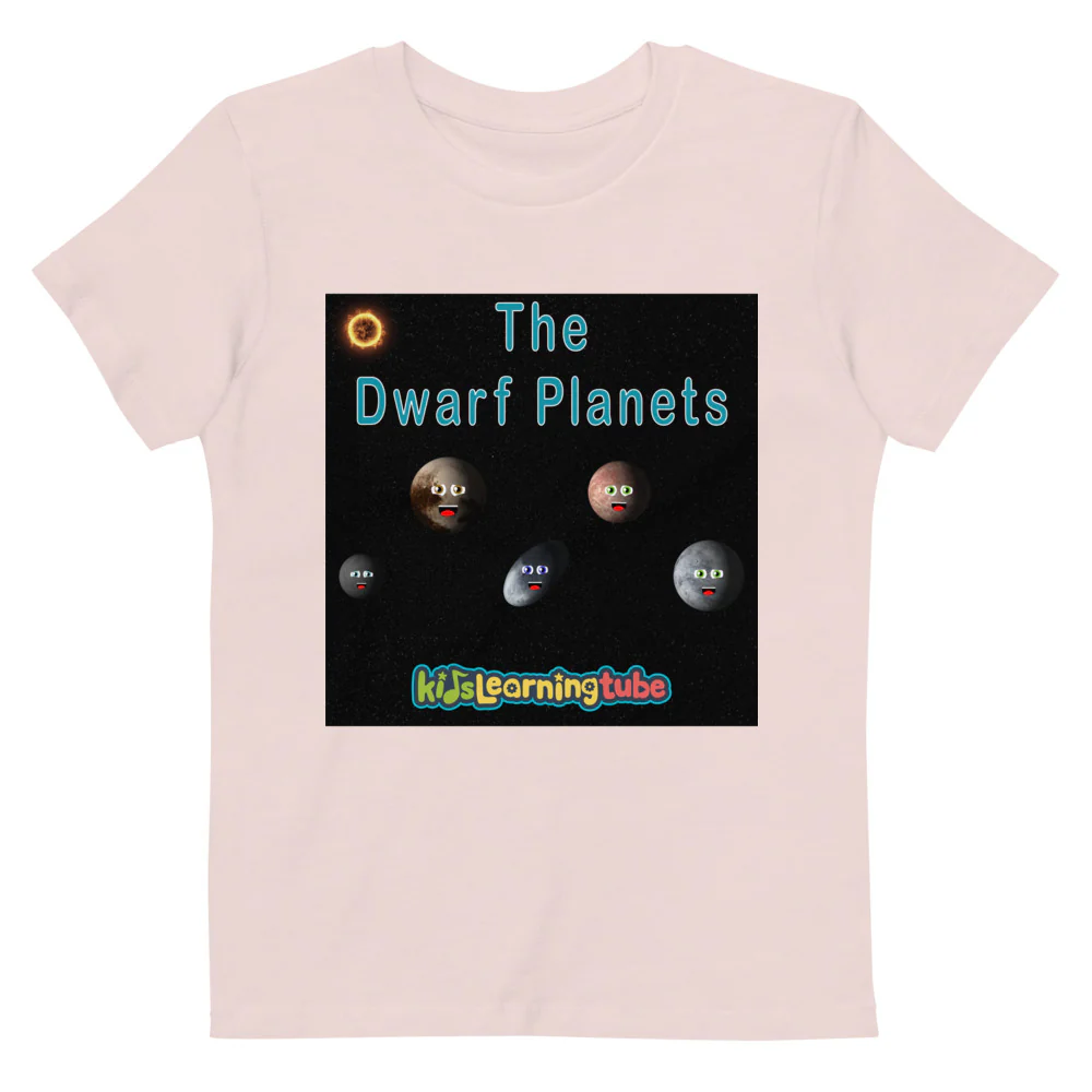 Dwarf Planets - Organic cotton kids t-shirt - Image 5