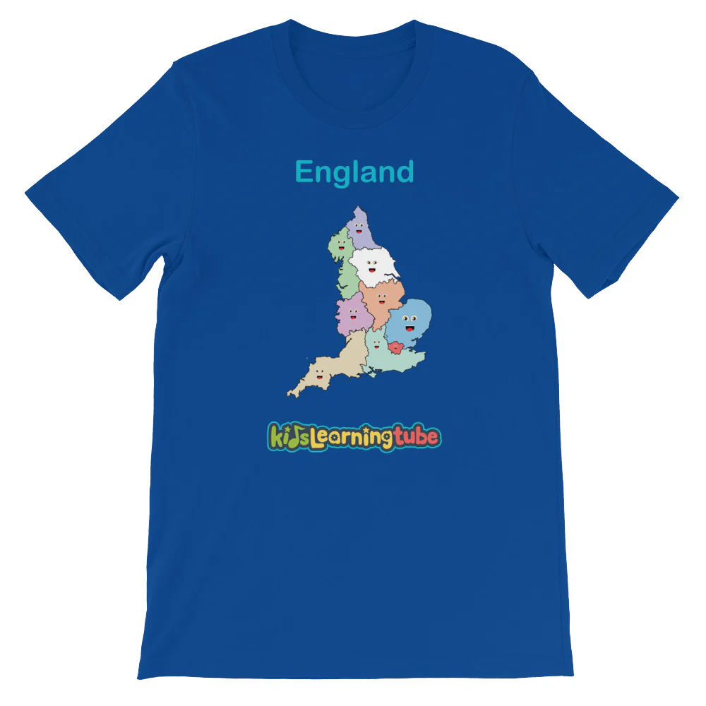 'England' Adult Unisex Short Sleeve T-Shirt - Image 9