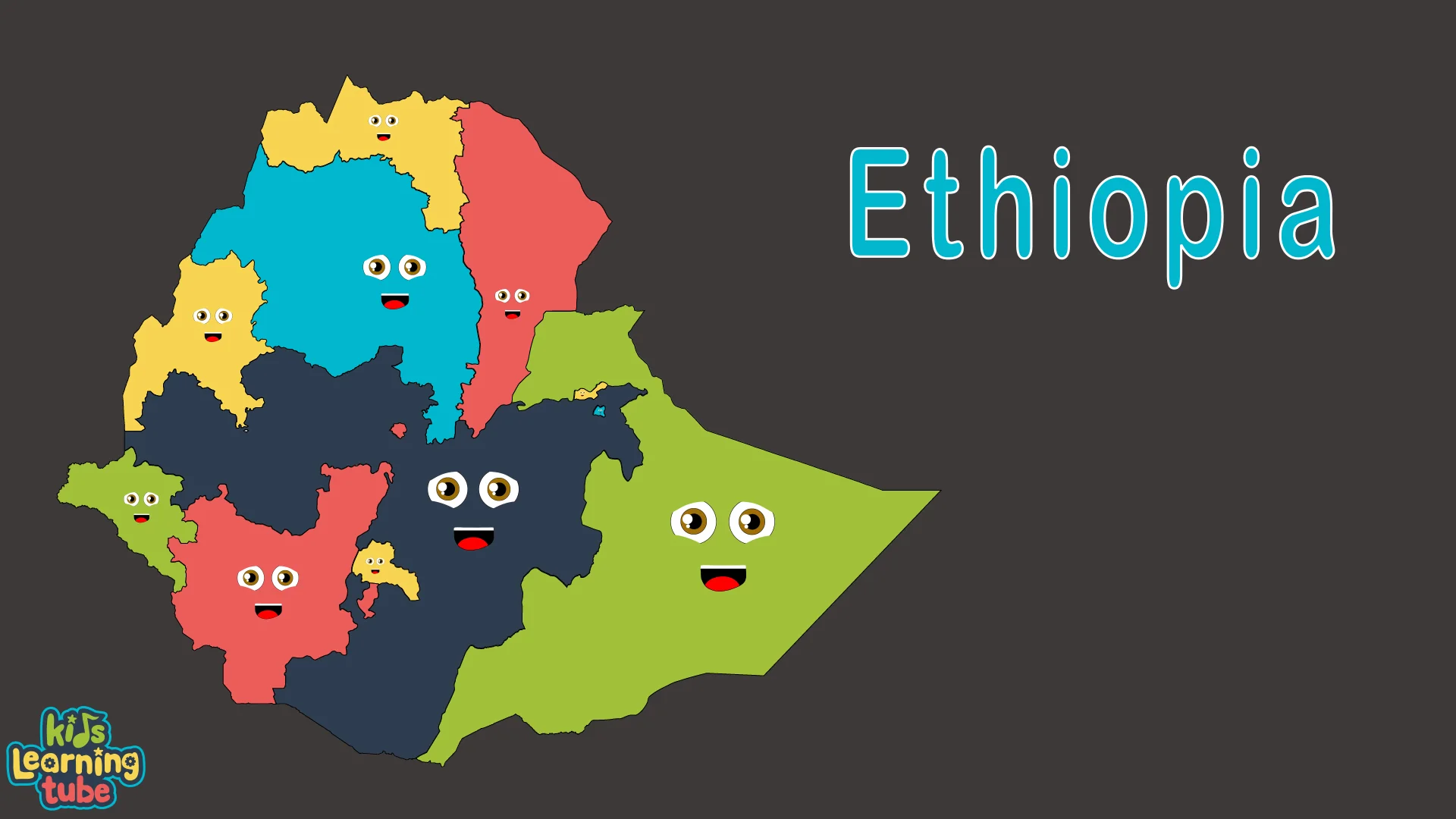 Ethiopia Coloring Sheet