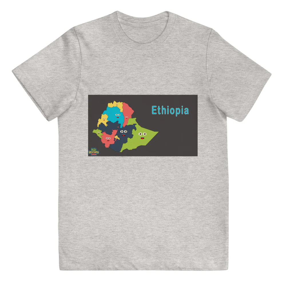 Ethiopia - Youth jersey t-shirt - Image 5