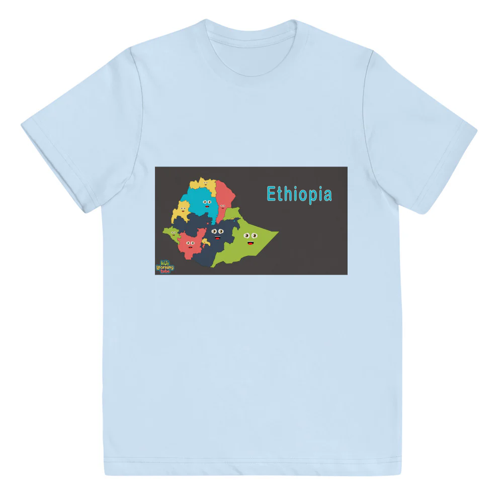 Ethiopia - Youth jersey t-shirt - Image 6
