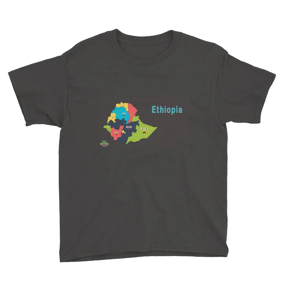Ethiopia - Youth Short Sleeve T-Shirt - Image 4