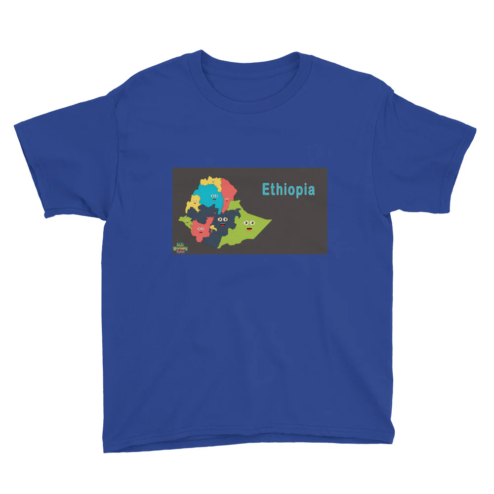 Ethiopia - Youth Short Sleeve T-Shirt - Image 5