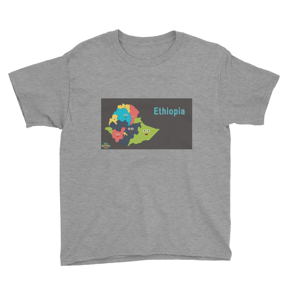 Ethiopia - Youth Short Sleeve T-Shirt - Image 6