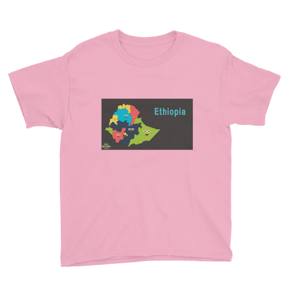 Ethiopia - Youth Short Sleeve T-Shirt - Image 7