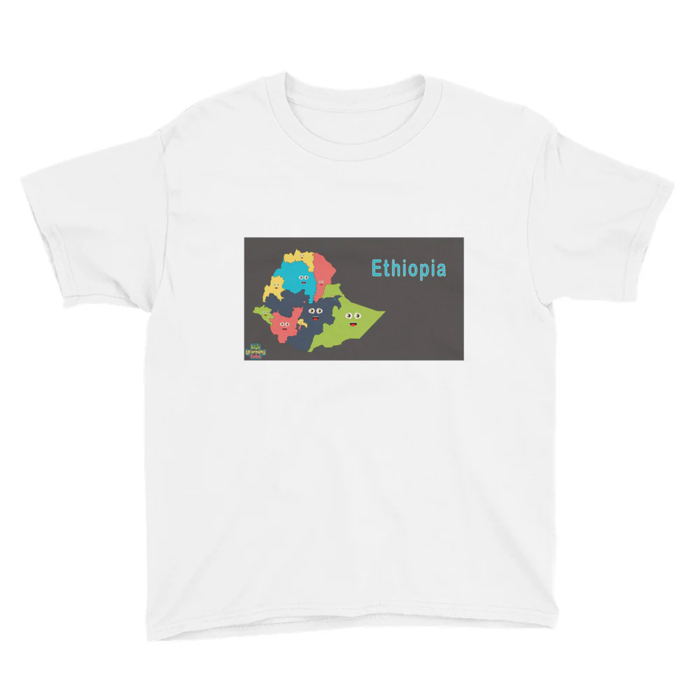 Ethiopia - Youth Short Sleeve T-Shirt - Image 8