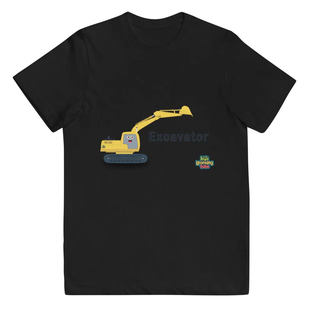 Excavator - Youth jersey t-shirt - Image 2