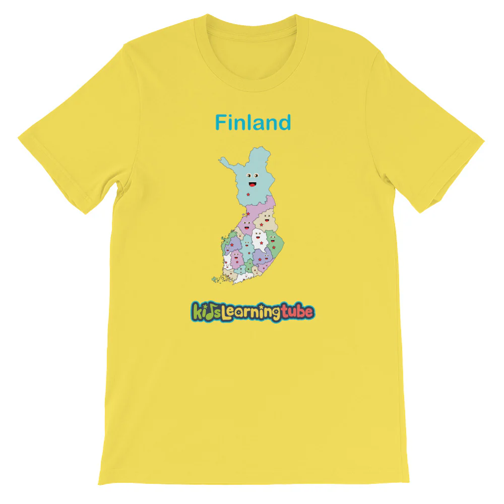'Finland' Adult Unisex Short Sleeve T-Shirt - Image 12