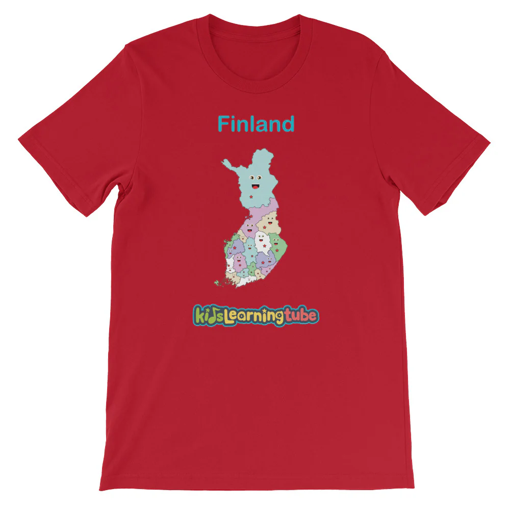 'Finland' Adult Unisex Short Sleeve T-Shirt - Image 13
