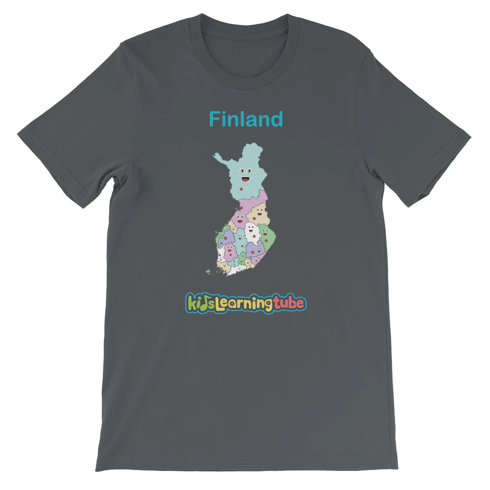 'Finland' Adult Unisex Short Sleeve T-Shirt - Image 5