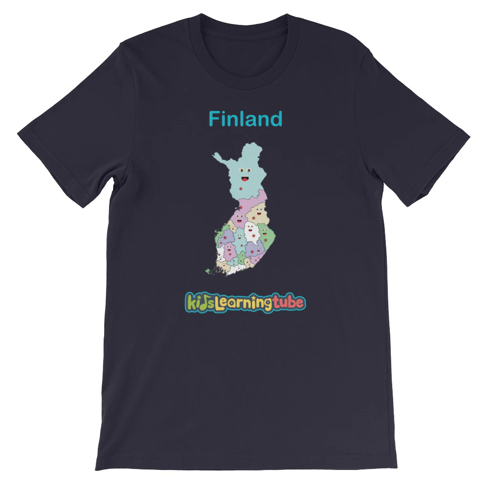 'Finland' Adult Unisex Short Sleeve T-Shirt - Image 6