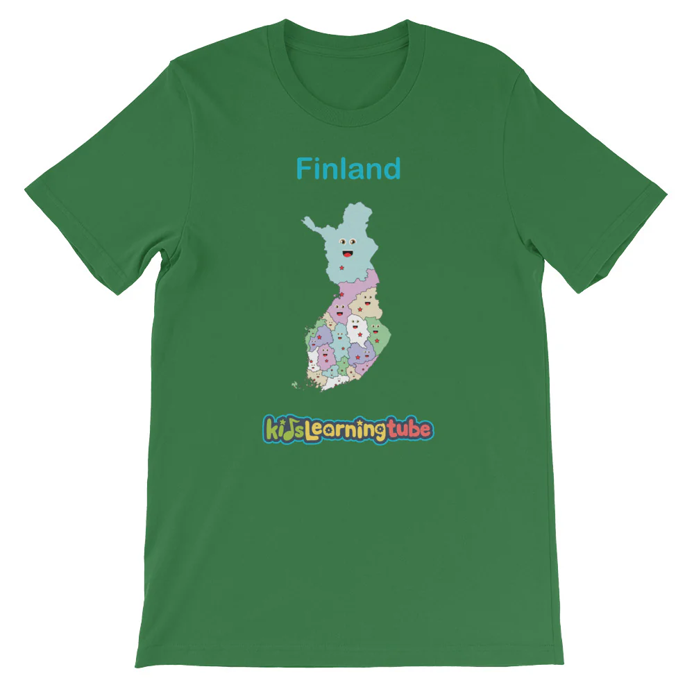 'Finland' Adult Unisex Short Sleeve T-Shirt - Image 7