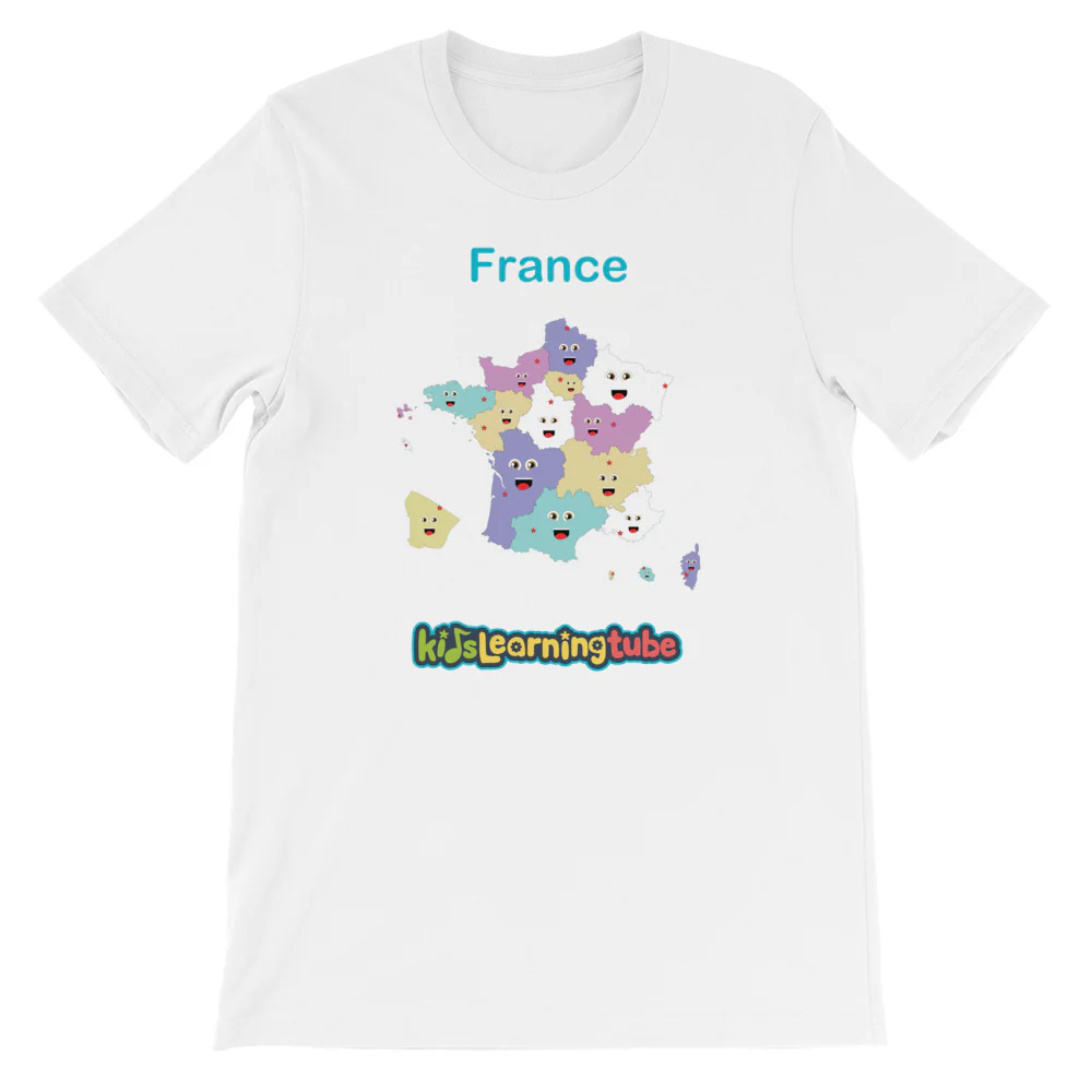 'France' Adult Unisex Short Sleeve T-Shirt
