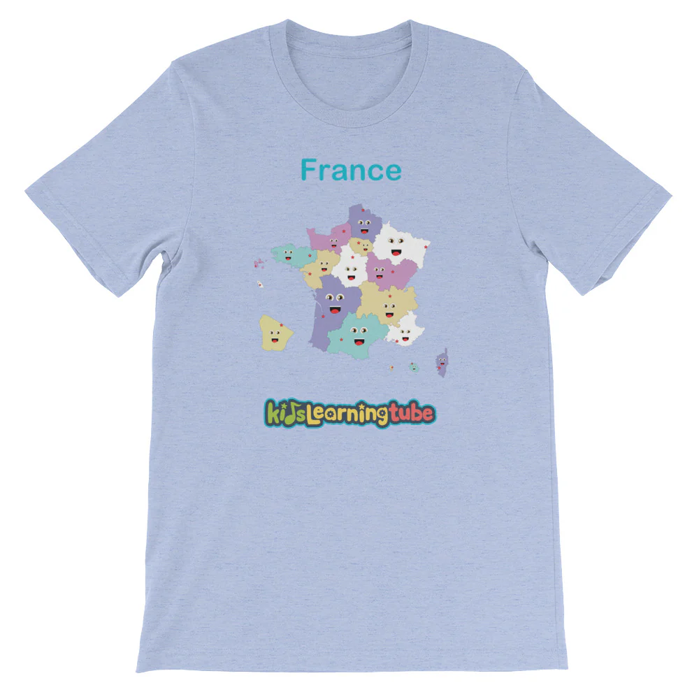 'France' Adult Unisex Short Sleeve T-Shirt - Image 10