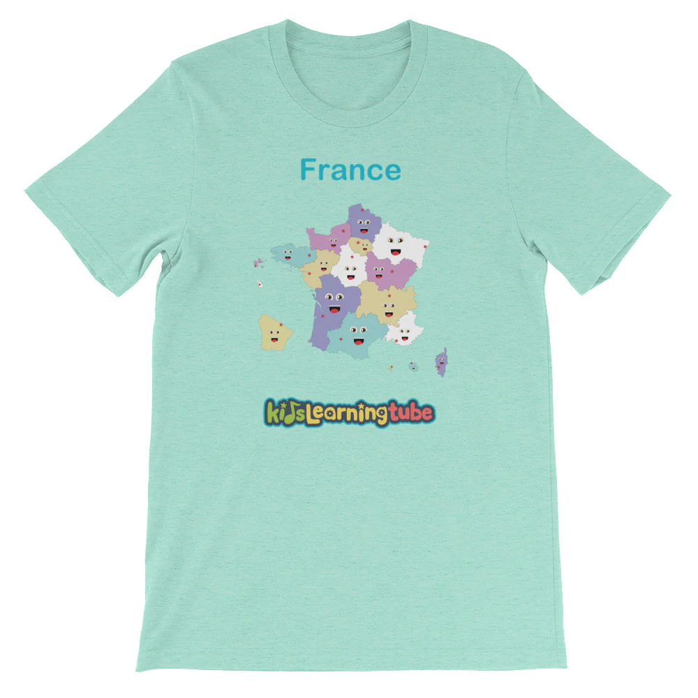 'France' Adult Unisex Short Sleeve T-Shirt - Image 11