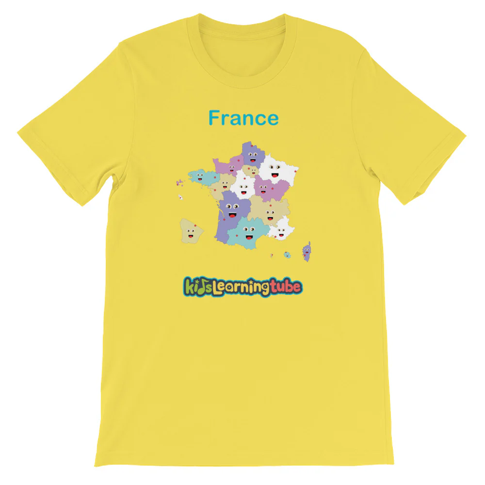 'France' Adult Unisex Short Sleeve T-Shirt - Image 12