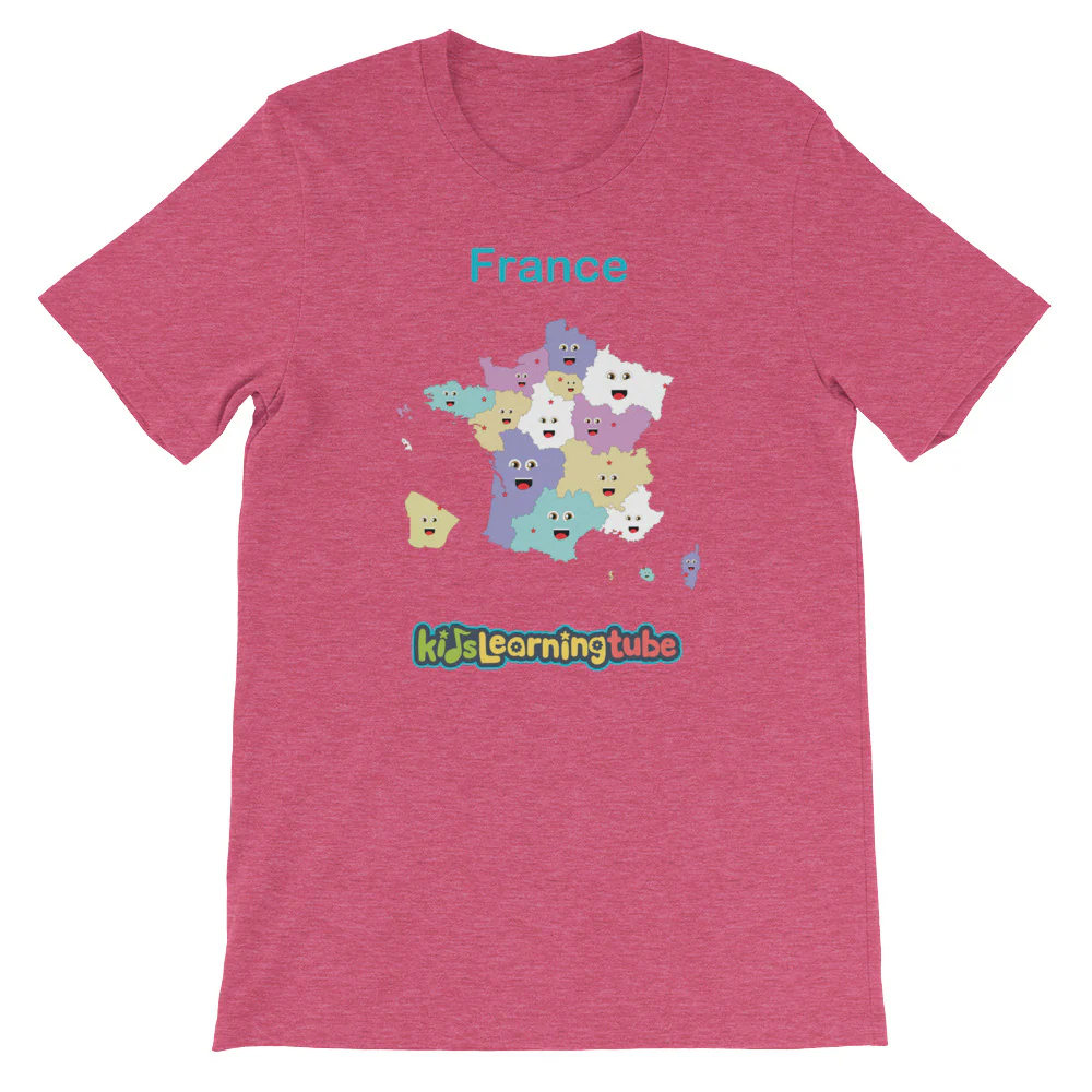 'France' Adult Unisex Short Sleeve T-Shirt - Image 14