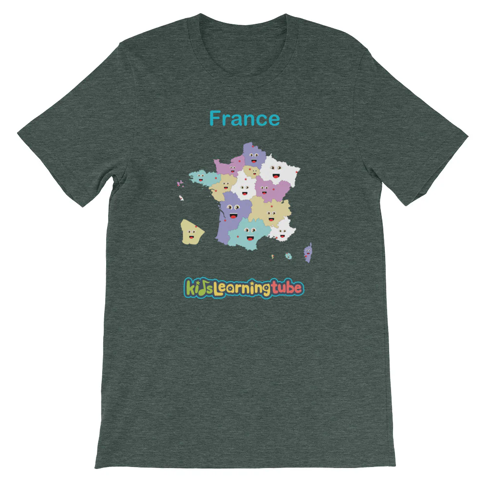 'France' Adult Unisex Short Sleeve T-Shirt - Image 4