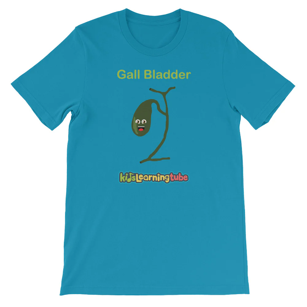 'Gall Bladder' Adult Unisex Short-Sleeve T-Shirt - Image 10