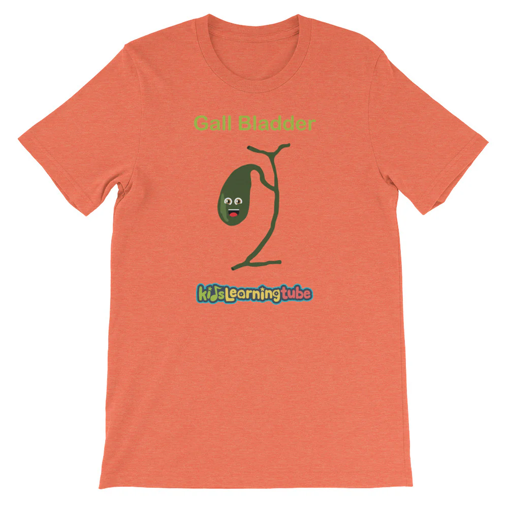 'Gall Bladder' Adult Unisex Short-Sleeve T-Shirt - Image 11