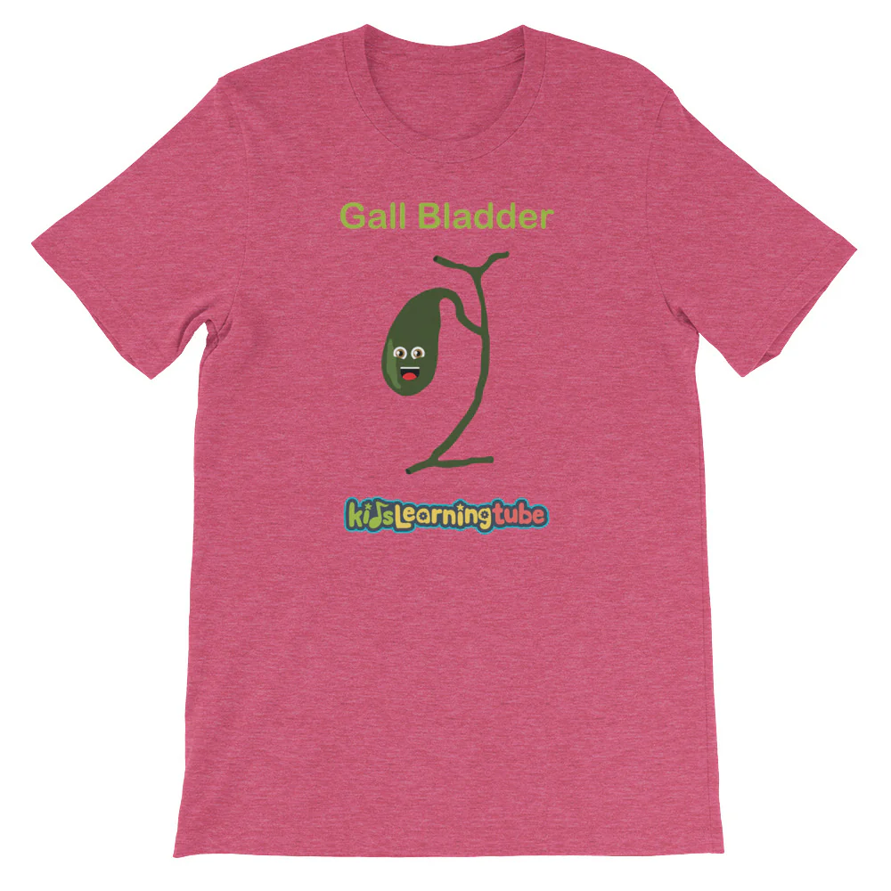 'Gall Bladder' Adult Unisex Short-Sleeve T-Shirt - Image 14
