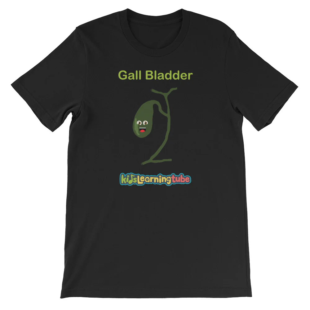 'Gall Bladder' Adult Unisex Short-Sleeve T-Shirt - Image 2