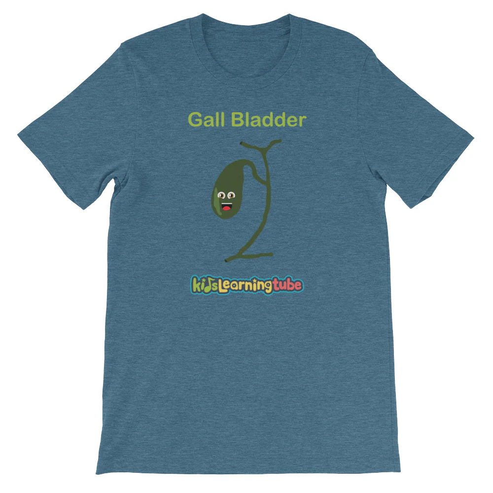 'Gall Bladder' Adult Unisex Short-Sleeve T-Shirt - Image 3