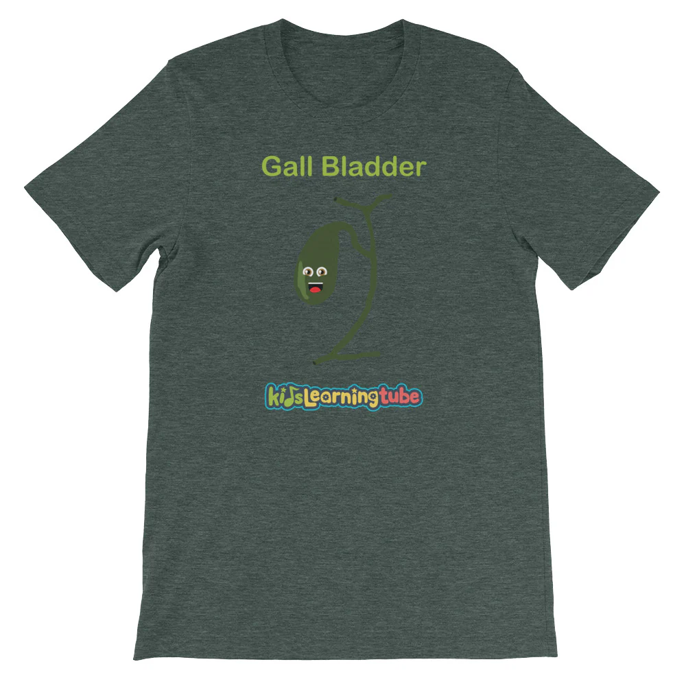 'Gall Bladder' Adult Unisex Short-Sleeve T-Shirt - Image 4