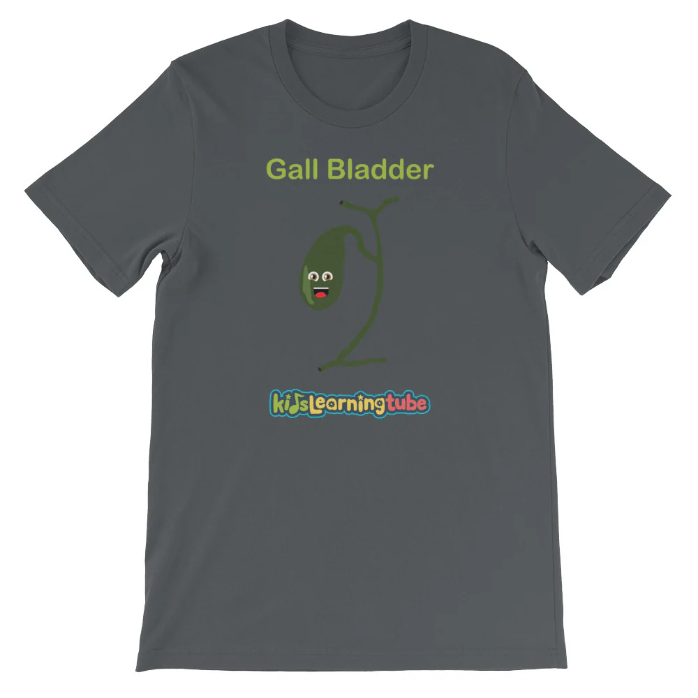 'Gall Bladder' Adult Unisex Short-Sleeve T-Shirt - Image 5