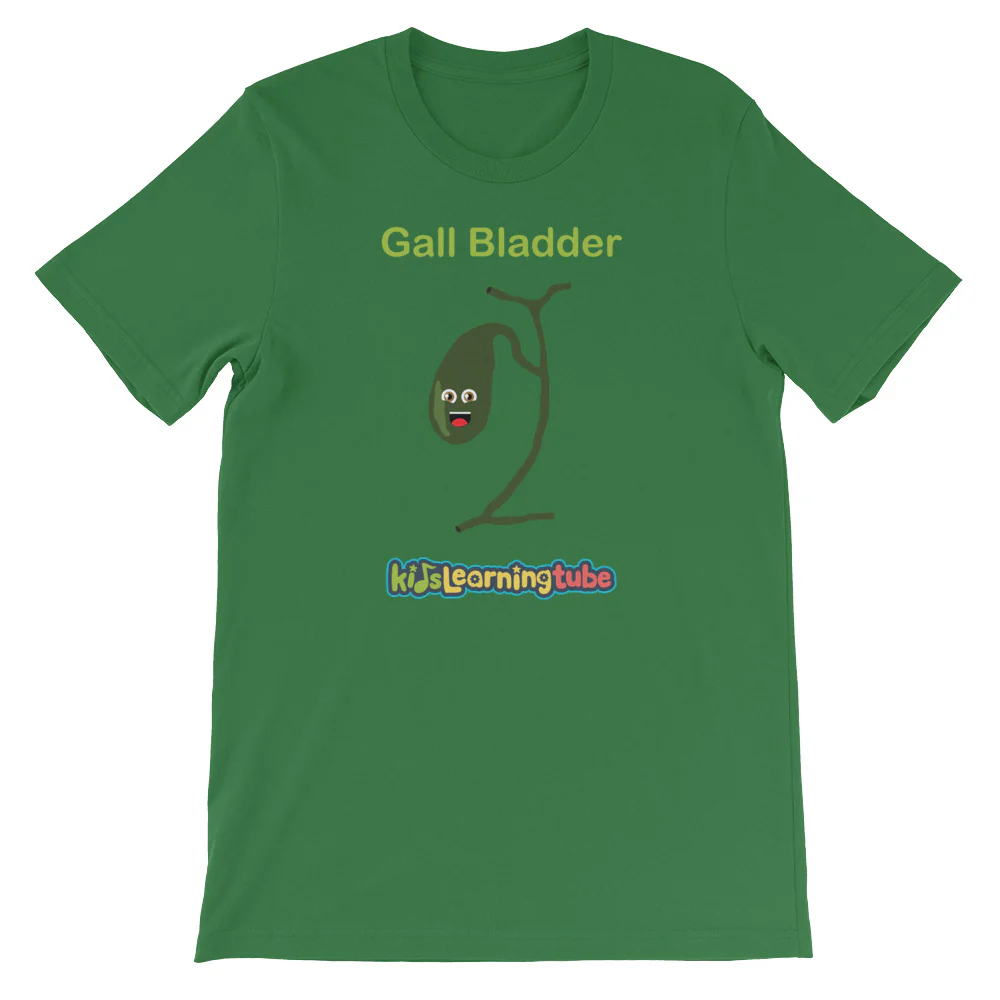 'Gall Bladder' Adult Unisex Short-Sleeve T-Shirt - Image 7