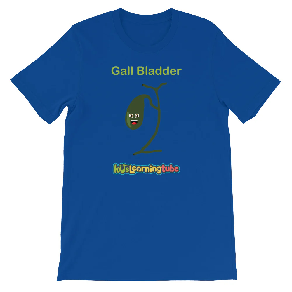 'Gall Bladder' Adult Unisex Short-Sleeve T-Shirt - Image 9