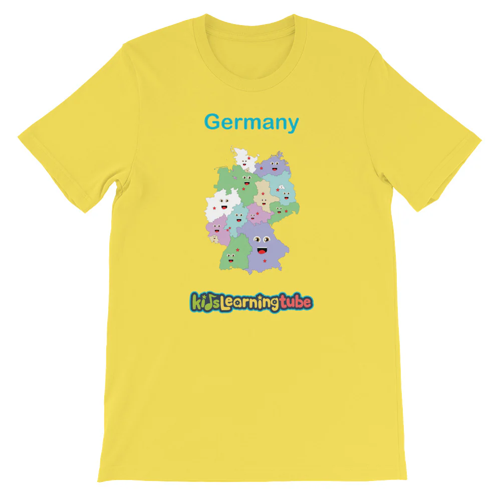 'Germany' Adult Unisex Short Sleeve T-Shirt - Image 12