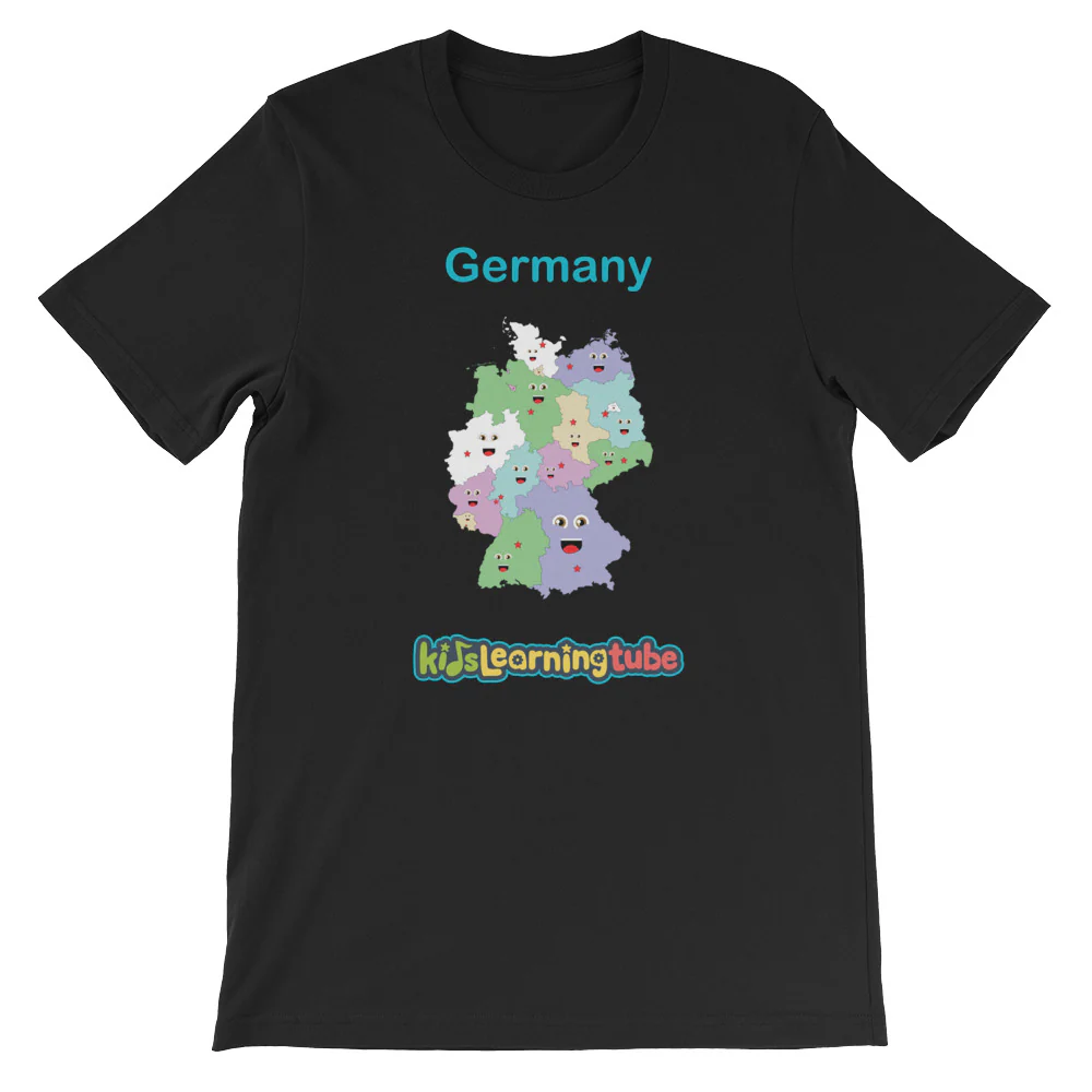 'Germany' Adult Unisex Short Sleeve T-Shirt - Image 2