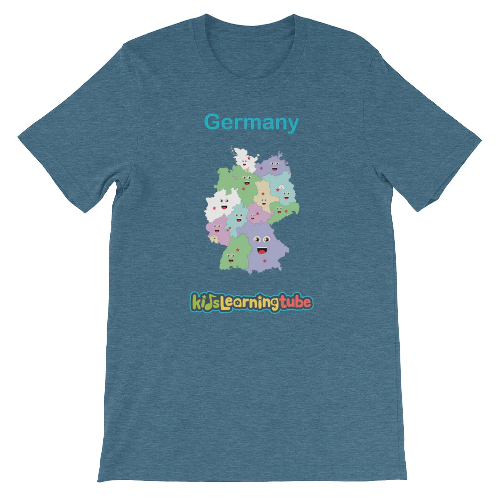 'Germany' Adult Unisex Short Sleeve T-Shirt - Image 3