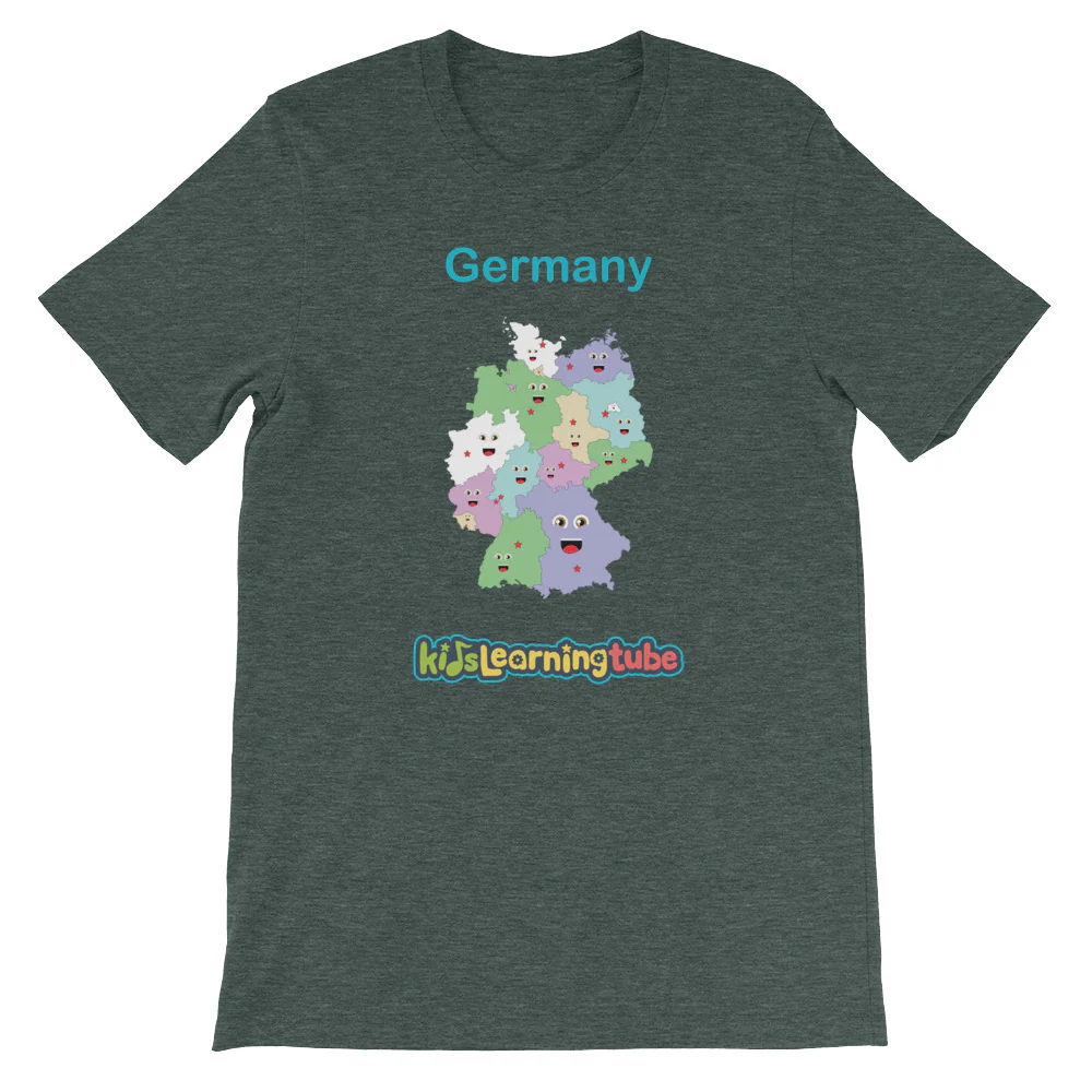 'Germany' Adult Unisex Short Sleeve T-Shirt - Image 4