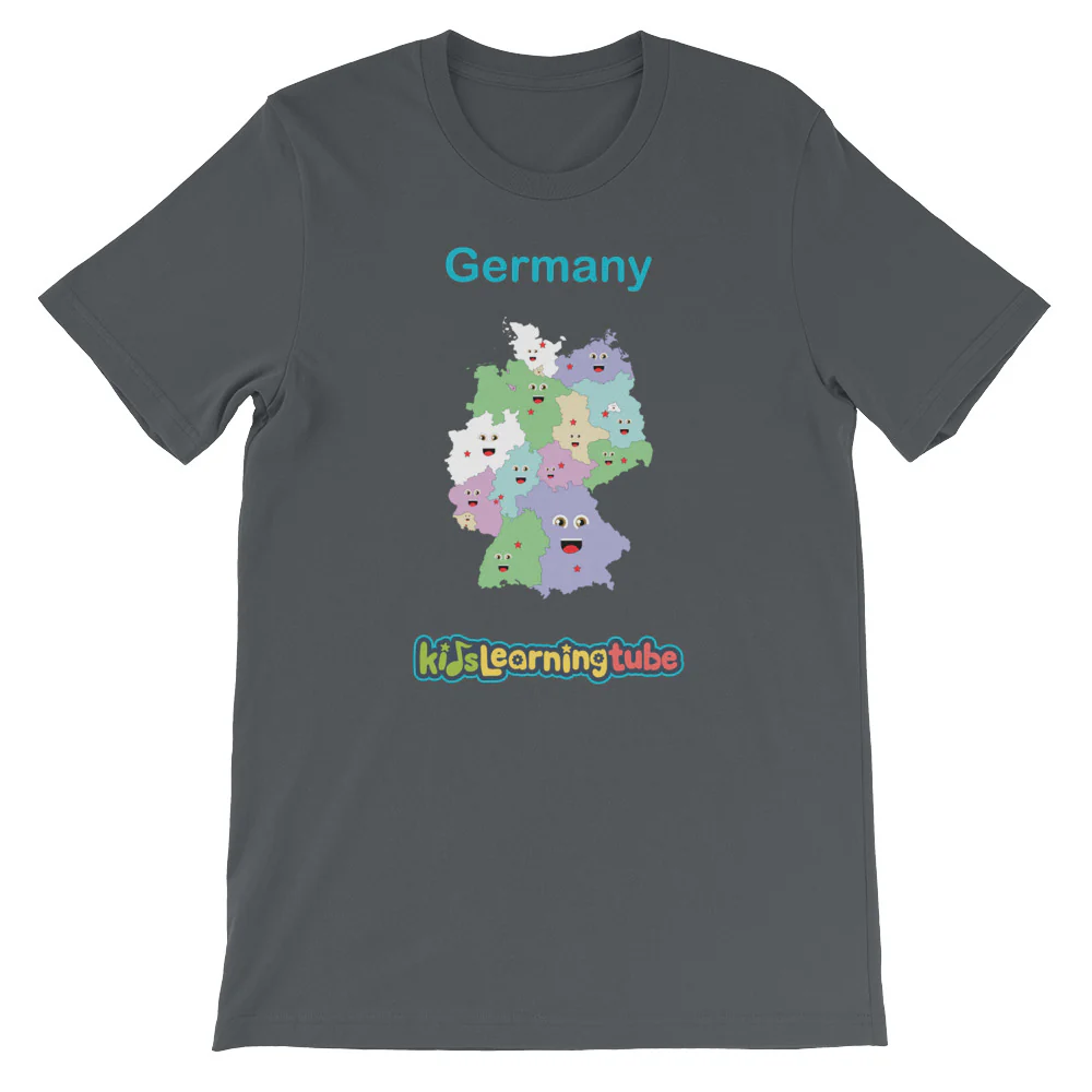 'Germany' Adult Unisex Short Sleeve T-Shirt - Image 5