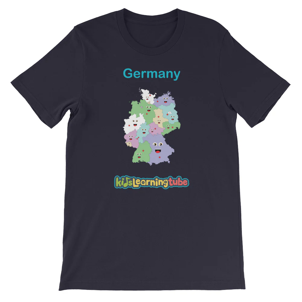 'Germany' Adult Unisex Short Sleeve T-Shirt - Image 6
