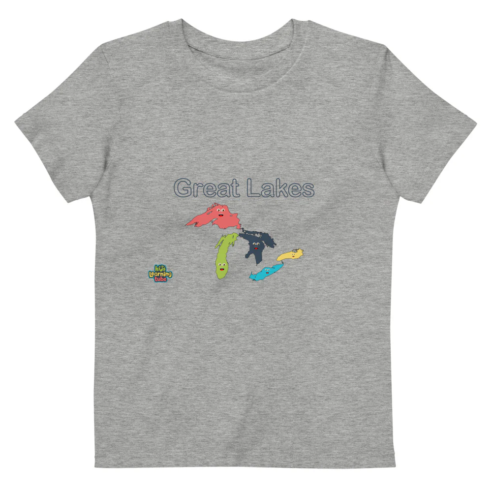 Great Lakes - Organic cotton kids t-shirt - Image 4