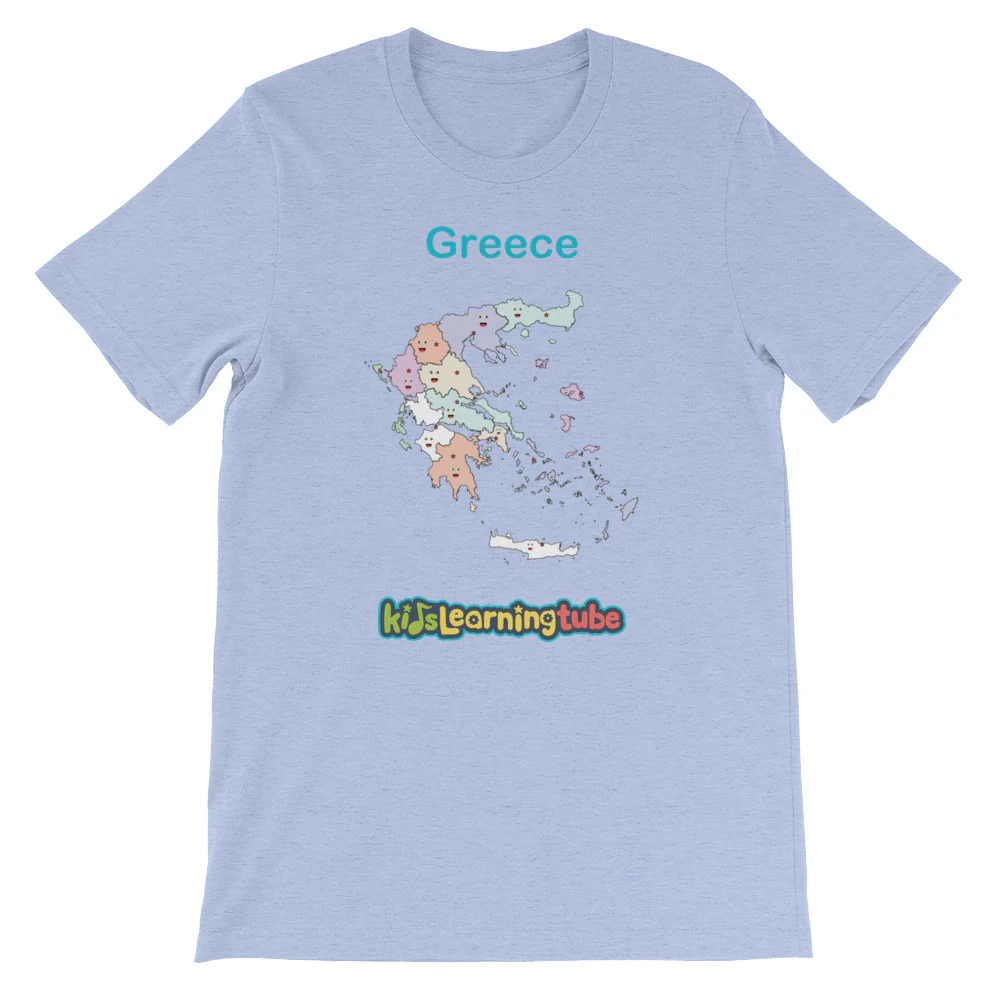 'Greece' Adult Unisex Short Sleeve T-Shirt - Image 10