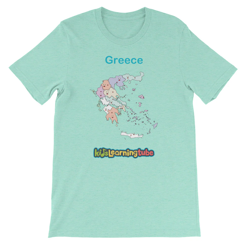 'Greece' Adult Unisex Short Sleeve T-Shirt - Image 11