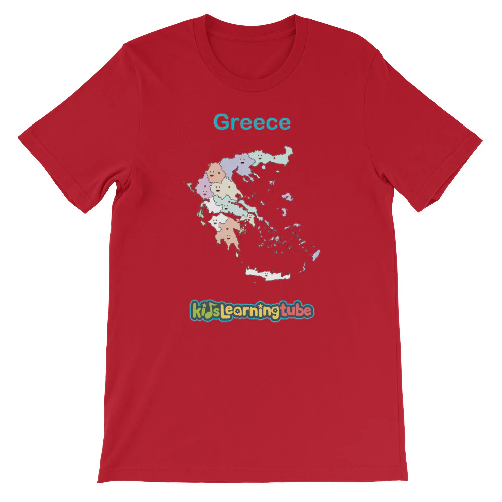 'Greece' Adult Unisex Short Sleeve T-Shirt - Image 13
