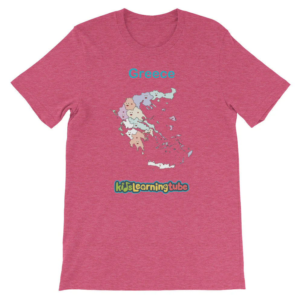 'Greece' Adult Unisex Short Sleeve T-Shirt - Image 14