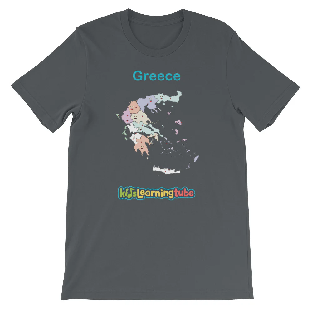 'Greece' Adult Unisex Short Sleeve T-Shirt - Image 5