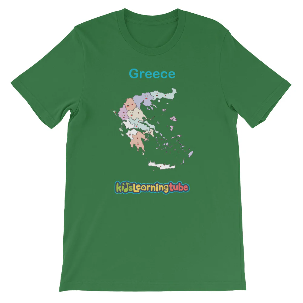 'Greece' Adult Unisex Short Sleeve T-Shirt - Image 7