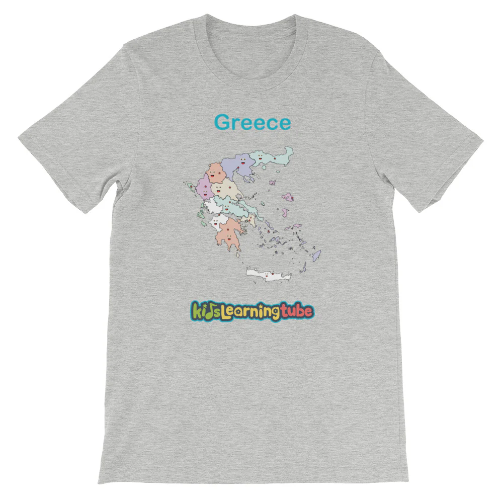 'Greece' Adult Unisex Short Sleeve T-Shirt - Image 8